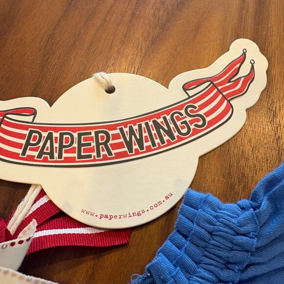 NWT Size 10 PaperWings Frilled Bustle Tshirt - Picture 4 of 5